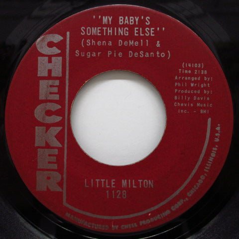 LITTLE MILTON - My Baby's Something Else (Maroon Label)