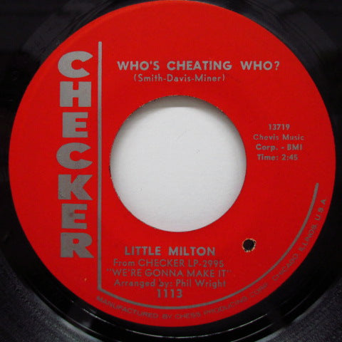 LITTLE MILTON - Ain't No Big Deal On You (Red Label)