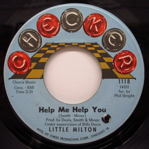 LITTLE MILTON - Help Me Help You / Without My Sweet Baby