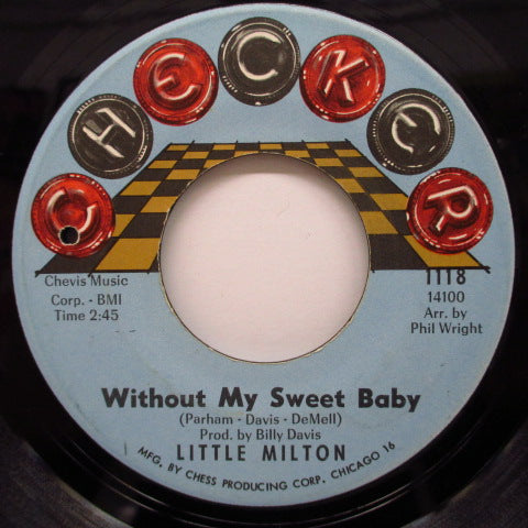 LITTLE MILTON - Help Me Help You / Without My Sweet Baby