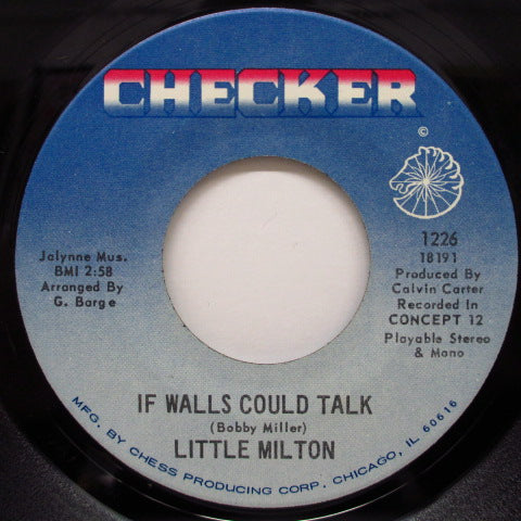 LITTLE MILTON - If Walls Could Talk / Loving You