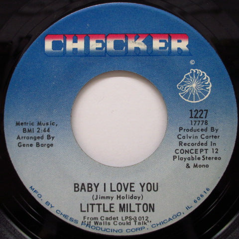 LITTLE MILTON - Don't Talk Back / Baby I Love You