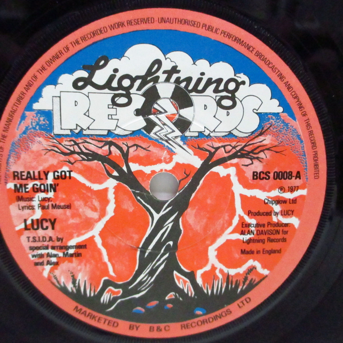 LUCY - Really Got Me Goin' / Oy (UK Orig.7"/NOPS)