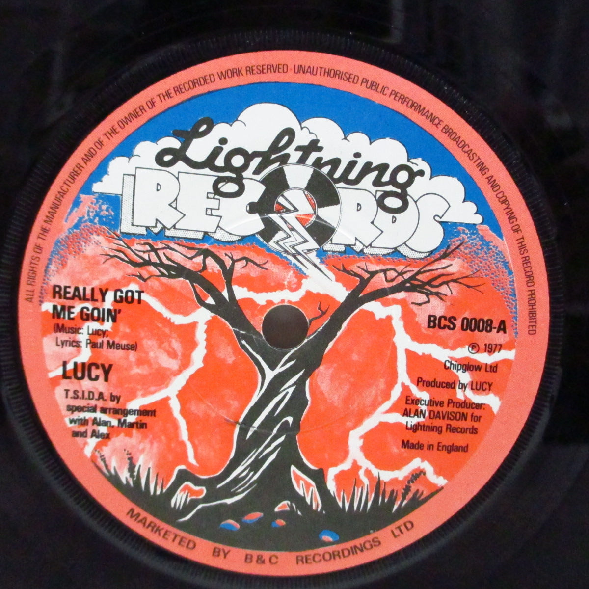 LUCY - Really Got Me Goin' / Oy (UK Orig.7"/NOPS)