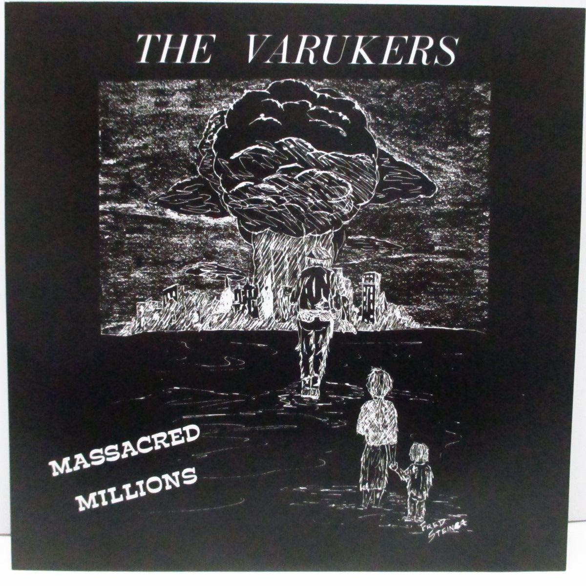 VARUKERS, THE (ザ・ヴァルカーズ)  - Massacred Millions (US '16年再発 7"EP/HC 7061)