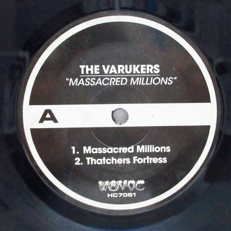 VARUKERS, THE (ザ・ヴァルカーズ)  - Massacred Millions (US '16年再発 7"EP/HC 7061)