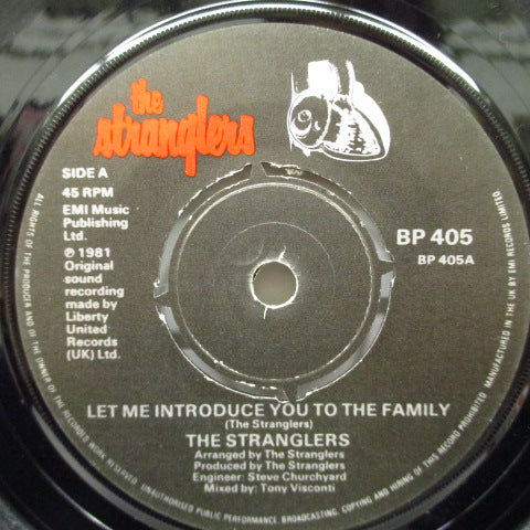 STRANGLERS, THE - Let Me Introduce You To The Family - Hearts (UK Orig.7")
