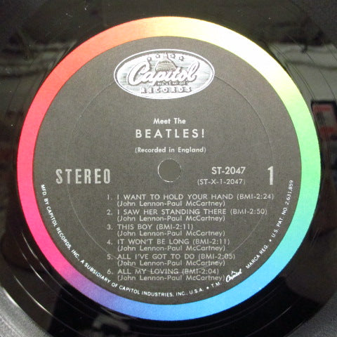 BEATLES (ビートルズ)  - Meet The Beatles ! (US:'69 2nd Press STEREO)