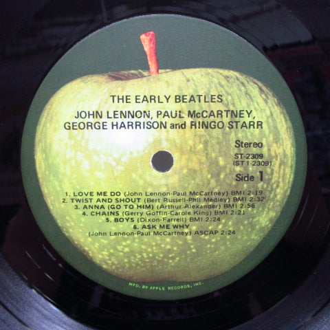 BEATLES (ビートルズ)  - The Early Beatles (US '71 Apple Re Stereo/MFD.BY APPLEがA面)