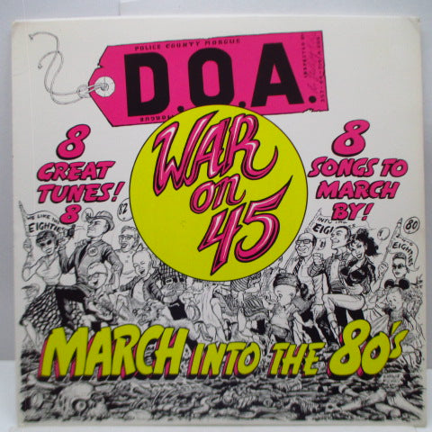 D.O.A. - War On 45 (US Orig.12"/Faulty)
