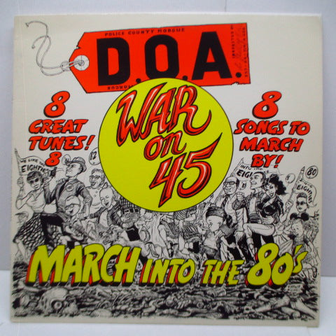D.O.A. - War On 45 (US Reissue MLP)
