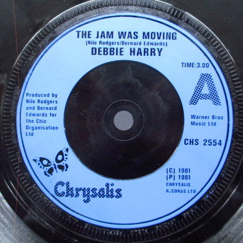 DEBBIE HARRY (デビー・ハリー / デボラ・ハリー)- The Jam Was Moving (UK Orig.)