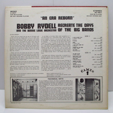 BOBBY RYDELL - An Era Reborn ('62 Mono)