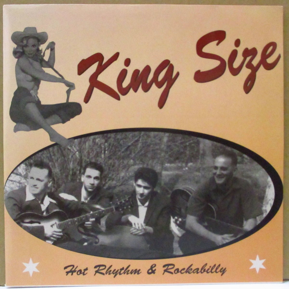 KING SIZE, THE (ザ・キング・サイズ)  - Hot Rhythm & Rockabilly (France オリジナル 7")
