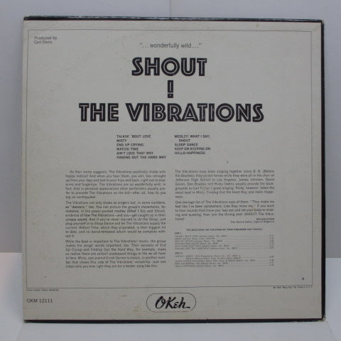 VIBRATIONS - Shout! (US:Orig. MONO)