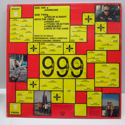 999 (ナイン・ナイン・ナイン) - The Biggest Tour In Sport (US Orig.LP)