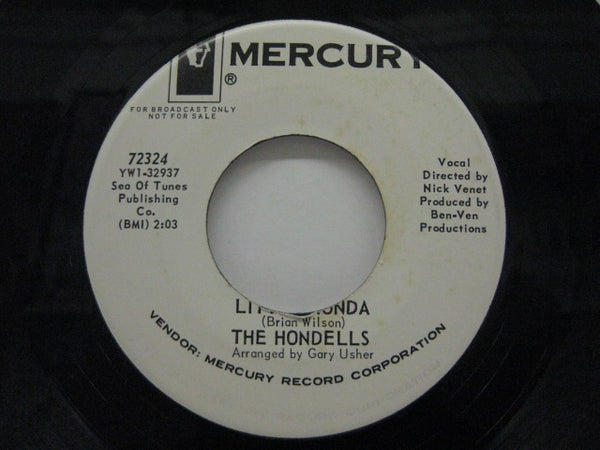 HONDELLS - Little Honda / Hot Rod High(PROMO)