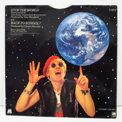 CAPTAIN SENSIBLE - Stop The World (UK Orig.7")