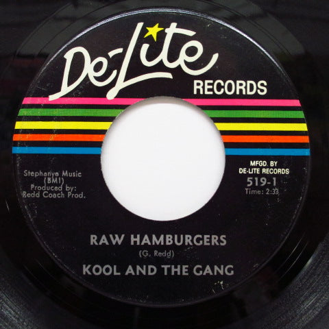 KOOL & THE GANG (クール＆ザ・ギャング)  - Kool & The Gang / Raw Hamburgers (US オリジナル 7")