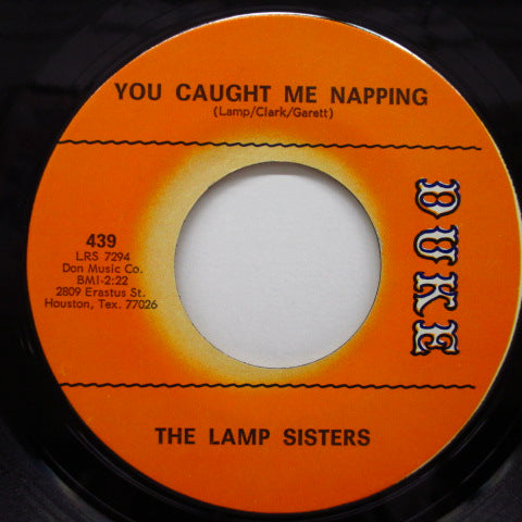 LAMP SISTERS - You Caught Me Napping (Orig)