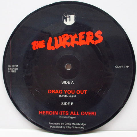 LURKERS, THE (ザ ・ラーカーズ)  - Drag You Out (UK Ltd.Picture 7")