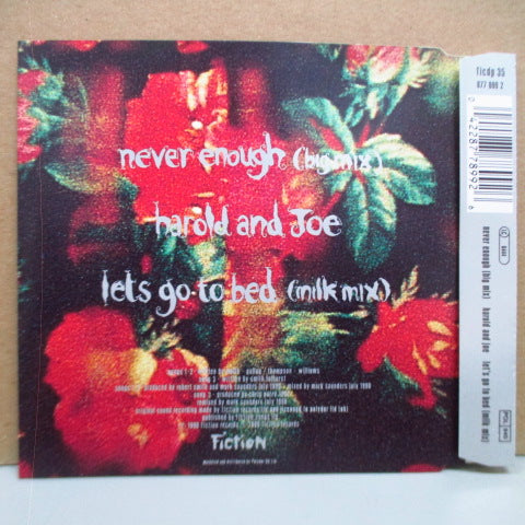 CURE, THE (ザ・キュアー) - Never Enough (UK 限定 CD-EP)