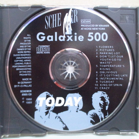 GALAXIE 500 (ギャラクシー500)  - Today (EU オリジナル CD)