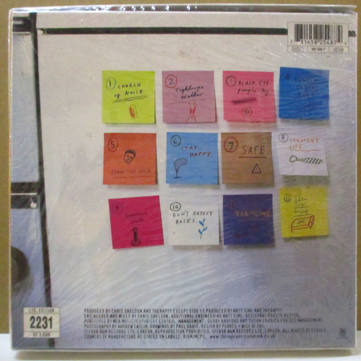 THERAPY? (セラピー？)  - Semi-Detached (UK Ltd.6x7"/Numbered Box Set)