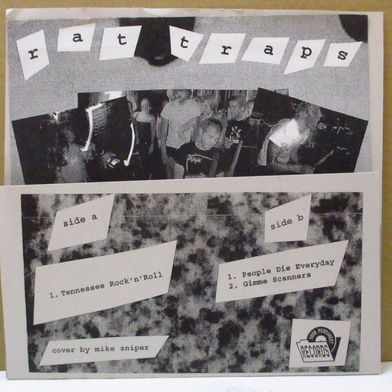 RAT TRAPS (ラット・トラップス)  - Tenessee Rock 'N' Roll (US 2nd Press.Red Vinyl 7")