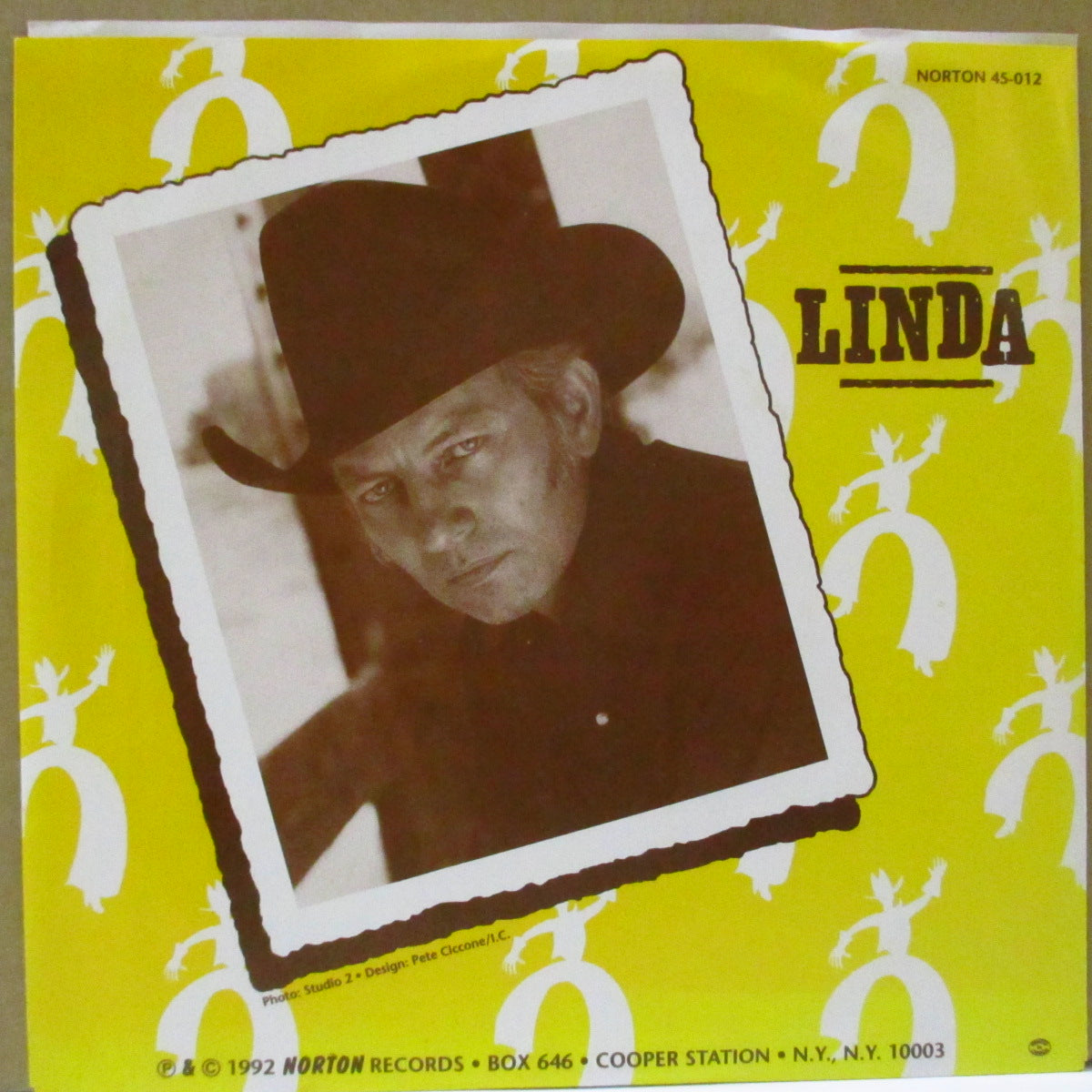 LEGENDARY STARDUST COWBOY (レジェンダリー・スターダスト・カウボーイ)  - I Hate CD's / Linda (US オリジナル 7")