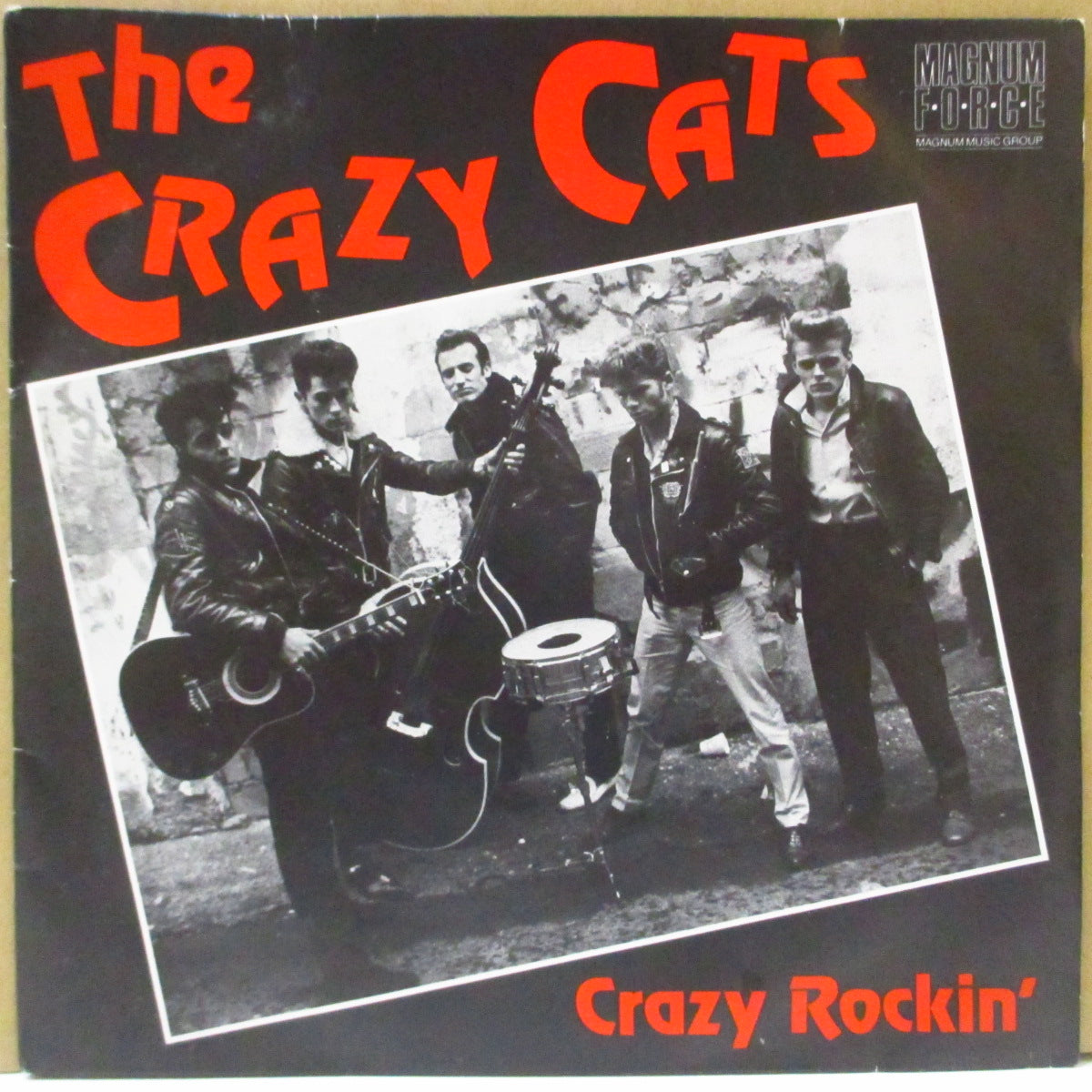 CRAZY CATS (Switzerland) (クレイジー・キャッツ)  - Crazy Rockin' (UK オリジナル・クリームラベ 7")