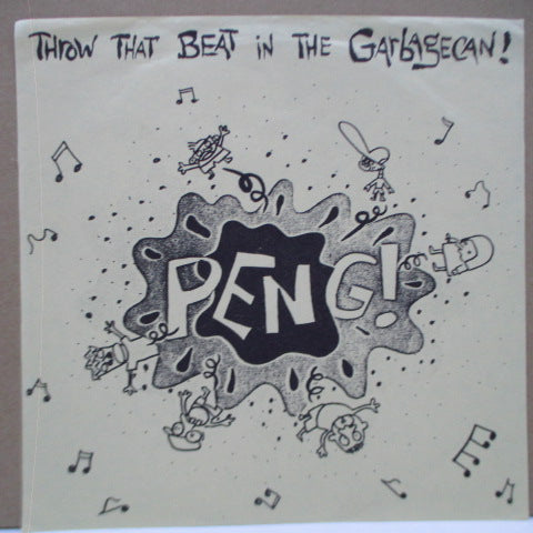 THROW THAT BEAT IN THE GARBAGECAN! - Peng! (German Orig.7"/Yellow PS)