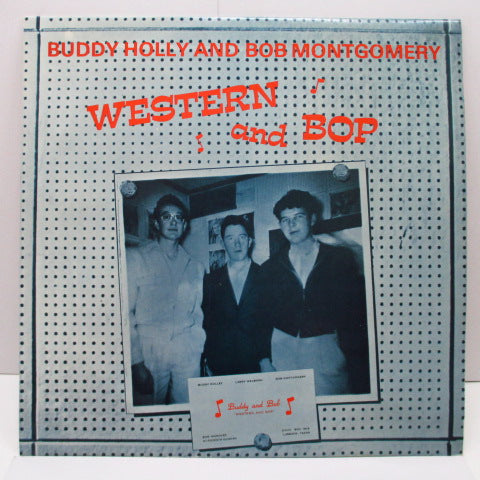 BUDDY HOLLY & BOB MONTGOMERY - Western & Bop (UK Orig.Mono LP)