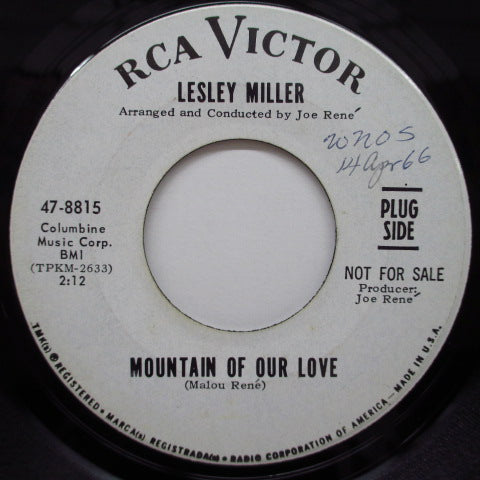 LESLEY MILLER - Mountain Of Our Love (Promo)