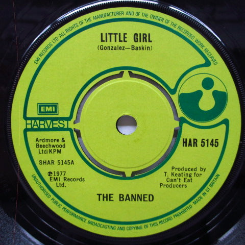 BANNED, THE - Little Girl / C.P.G.J.'s (UK Reissue 7")