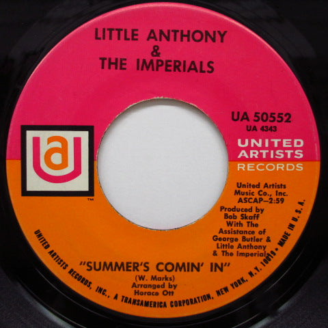 LITTLE ANTHONY & THE IMPERIALS - Summer's Comin' In