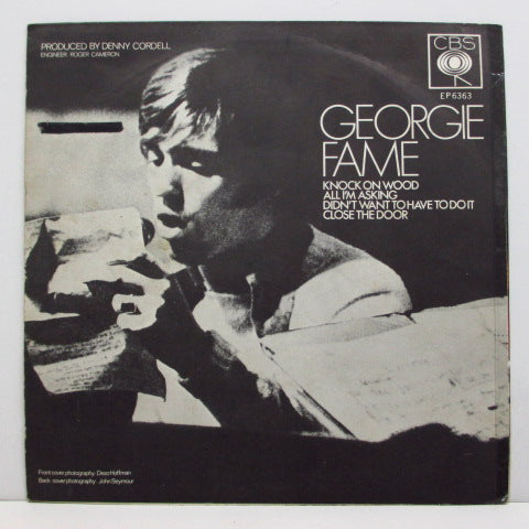GEORGIE FAME (ジョージィ・フェイム)   - Knock On Wood (UK:Round LBL EP)