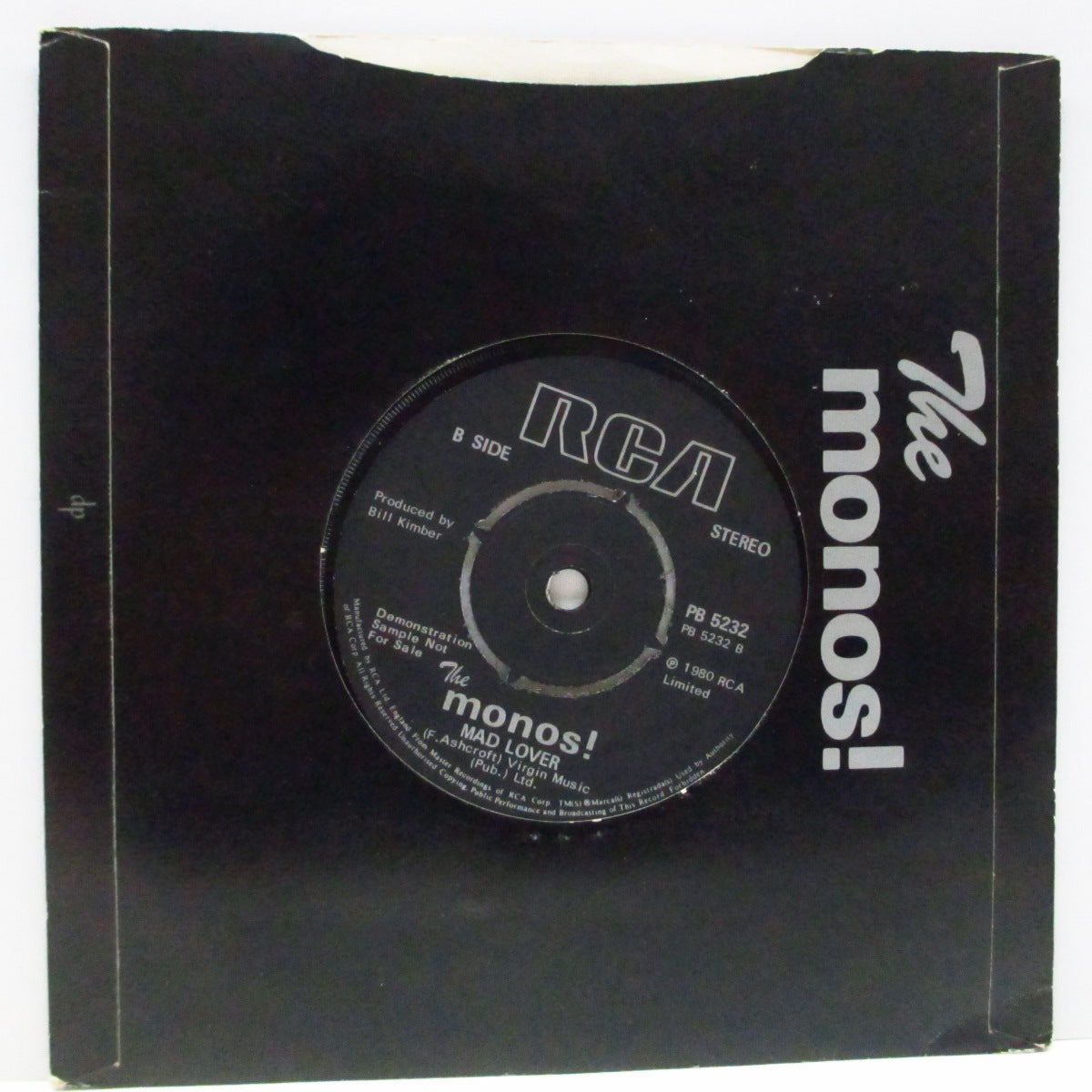 MONOS!, THE - Uh Oh Uh Oh (UK Promo 7")