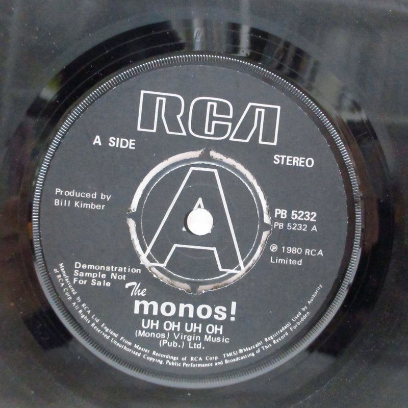 MONOS!, THE - Uh Oh Uh Oh (UK Promo 7")