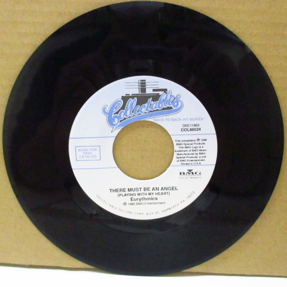 EURYTHMICS (ユーリズミックス)  - Would I Lie To You (US Reissue 7")