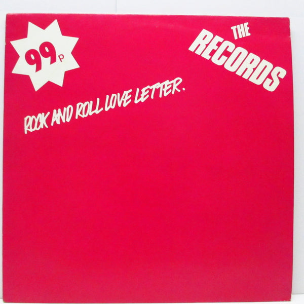 RECORDS, THE (ザ・レコーズ)  - Rock And Roll Love Letter +2 (UK オリジナル 12")