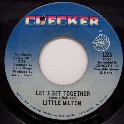 LITTLE MILTON - Let's Get Together / I'll Always Love You