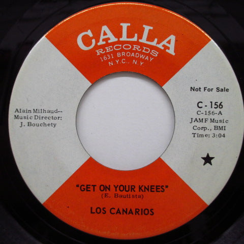 LOS CANARIOS - Get On Your Knees / 3-2-1-Am