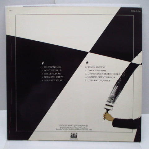 RADIO, THE - Black Paint White Colour (Sweden Orig.LP)