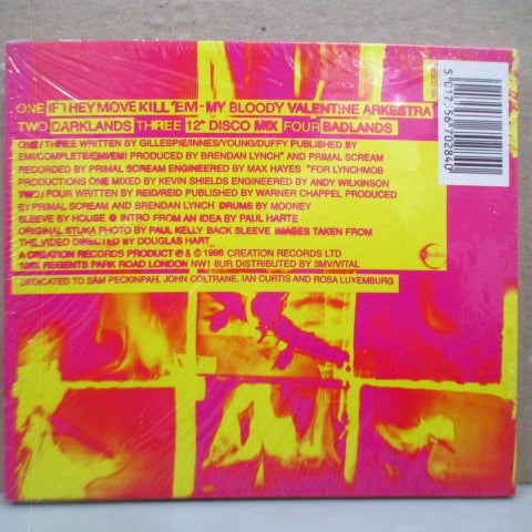 PRIMAL SCREAM (プライマル・スクリーム)  - If They Move, Kill 'Em (UK オリジナル Digipak CD)