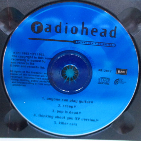 RADIOHEAD (レディオヘッド)  - Anyone Can Play Guitar (OZ オリジナル Blue CD)