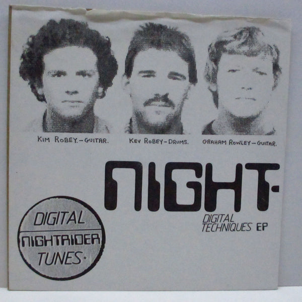 NIGHTRIDER - Digital Techniques EP (UK Orig.7"/NOPS)