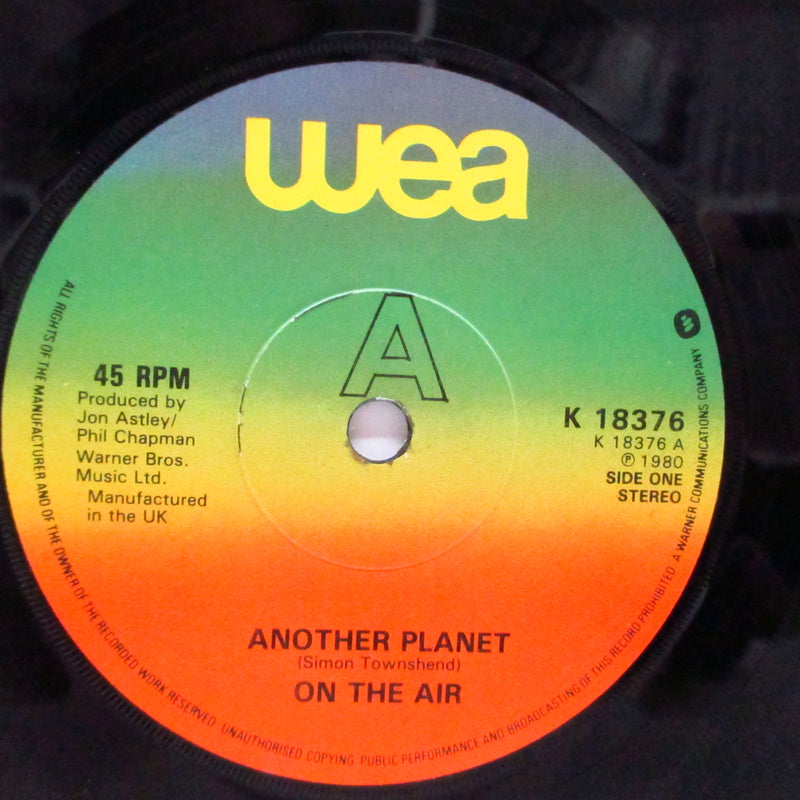 ON THE AIR - Another Planet (UK Orig.7"+PS)