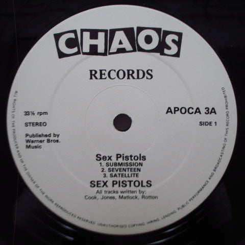 SEX PISTOLS (セックス・ピストルズ) - The Mini Album (UK Orig.MLP/White Label)