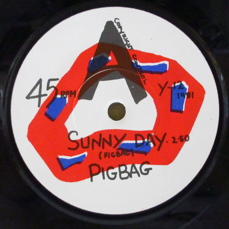 PIGBAG (ピッグバッグ)  - Sunny Day (UK オリジナル 7"+PS)